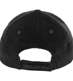 Zadig & Voltaire Kasket - Fløjl - Sort