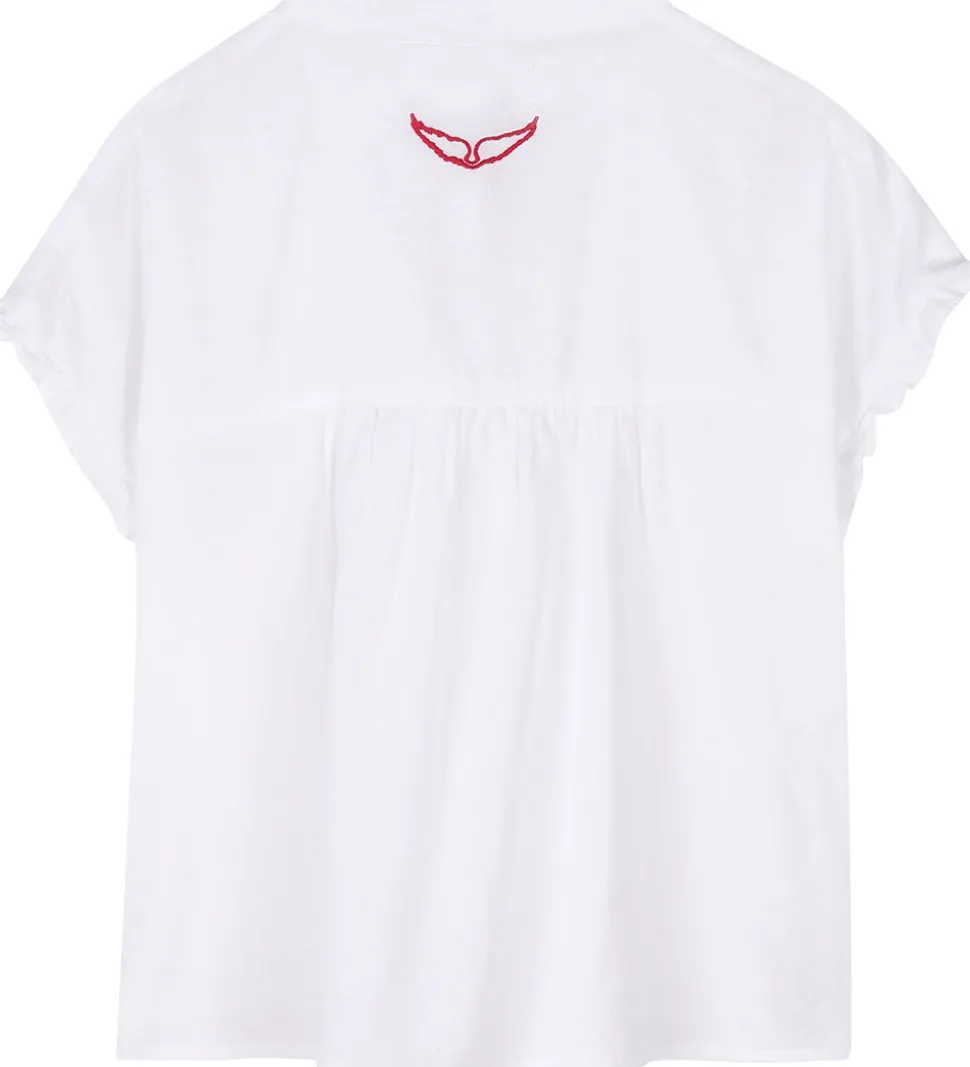 Zadig & Voltaire Skjorte k/æ - Gisele - Hvid