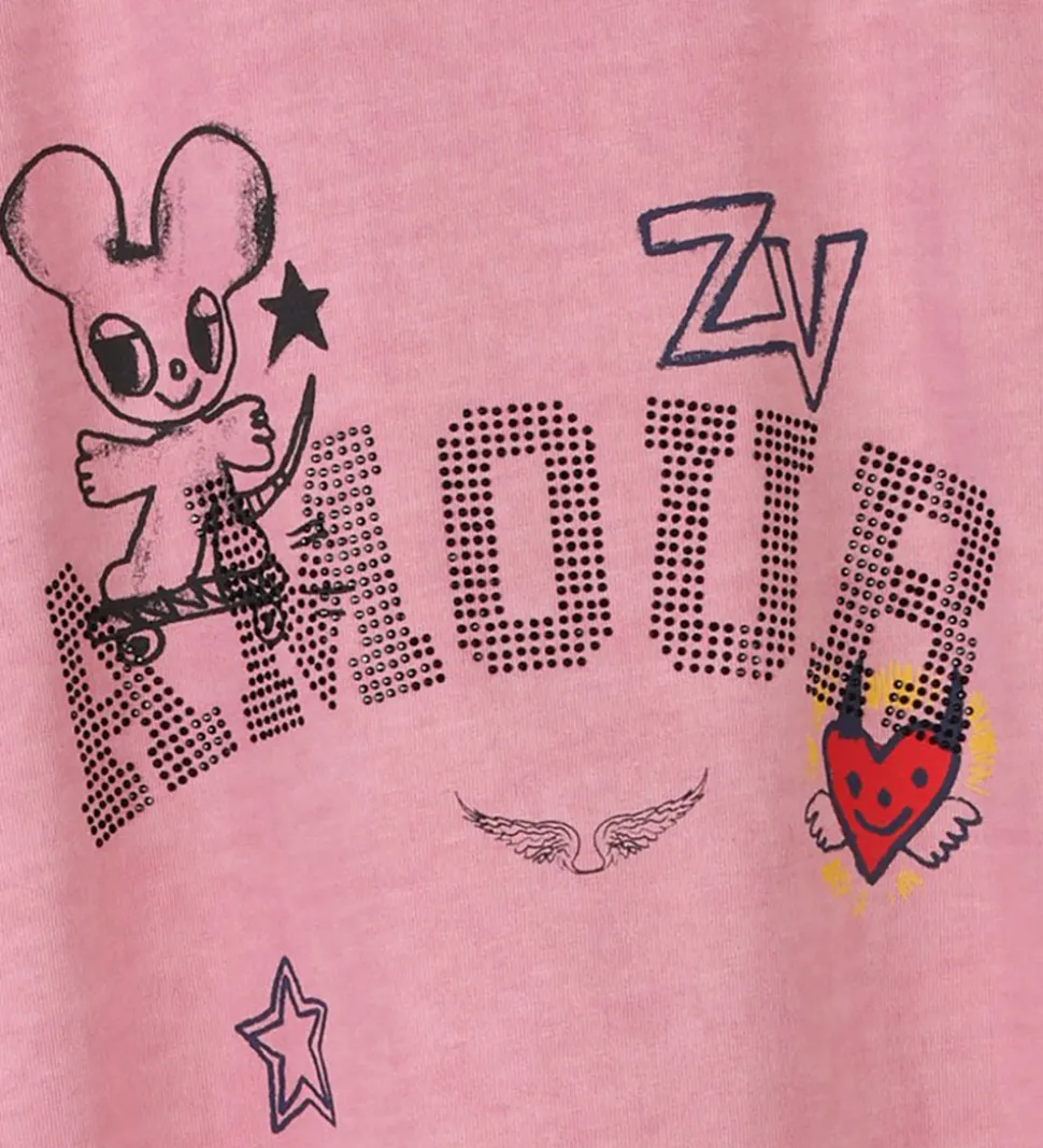 Zadig & Voltaire Top - Blossom m. Print